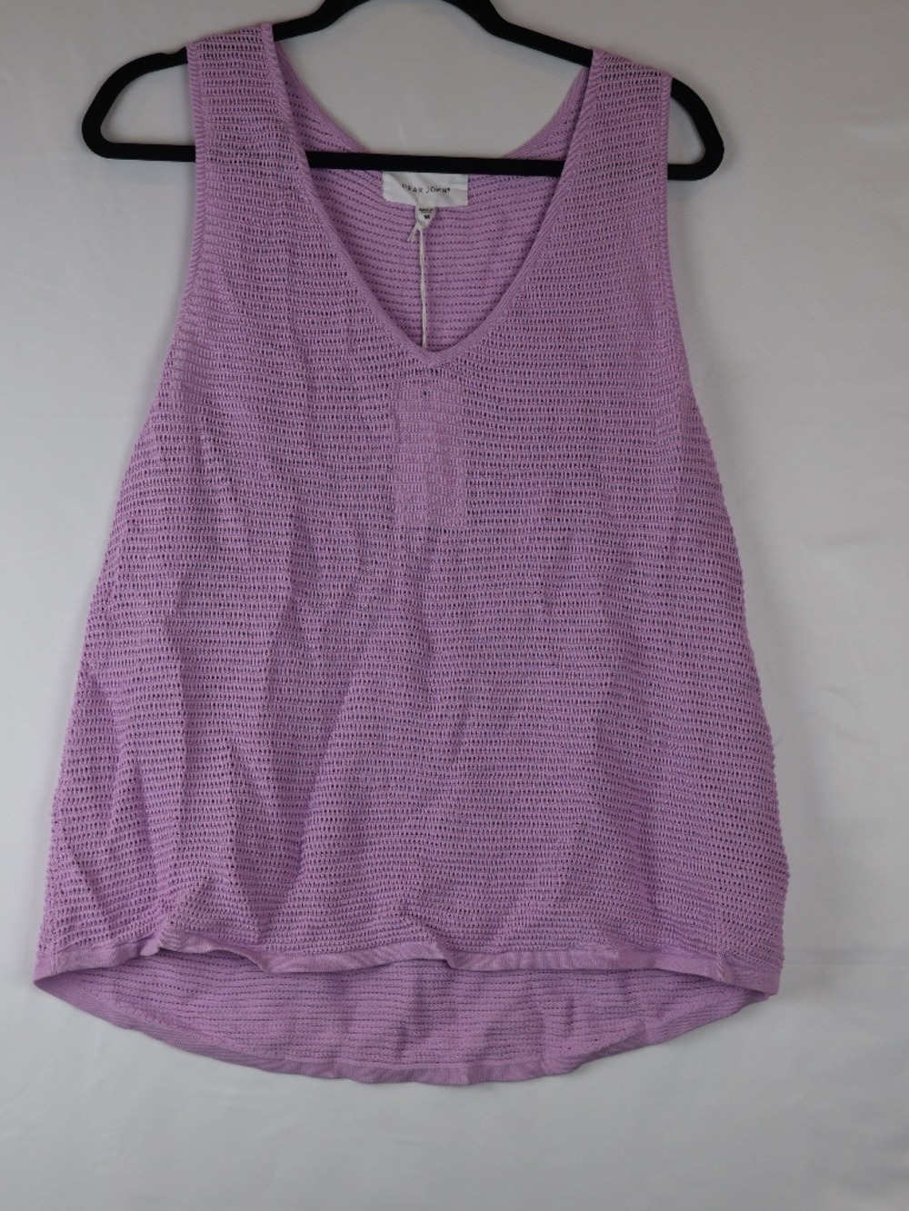 Dear John Lilac Crochet Tank Top